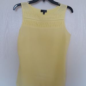The Limited -Sleeveless Top - Yellow